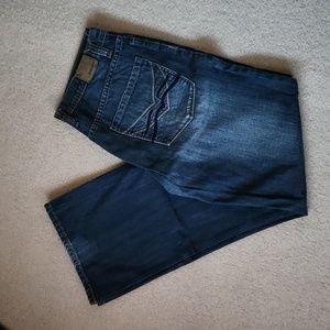 FLYPAPER Men's 5 Pocket Jeans 34 x 34